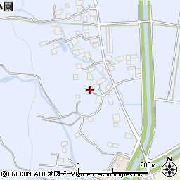 熊本県阿蘇市西小園389周辺の地図