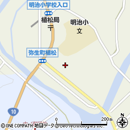 大分県佐伯市弥生大字大坂本1093周辺の地図