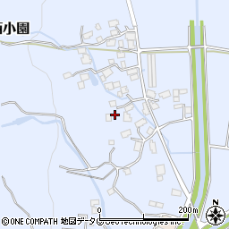 熊本県阿蘇市西小園396周辺の地図