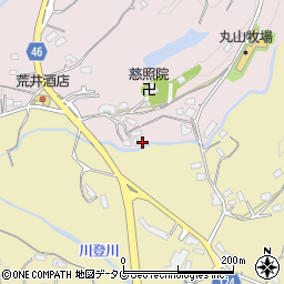 熊本県荒尾市平山2564周辺の地図