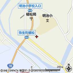 大分県佐伯市弥生大字大坂本1097周辺の地図