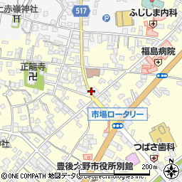 ヤノメガネ三重店周辺の地図
