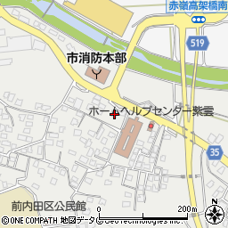 大分県豊後大野市三重町内田2698周辺の地図