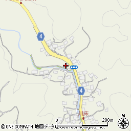 熊本県玉名市三ツ川2052周辺の地図