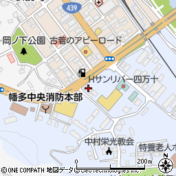 タカラスタンダード株式会社　四国支店中村営業所周辺の地図
