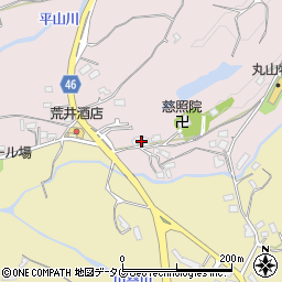 熊本県荒尾市平山2561周辺の地図