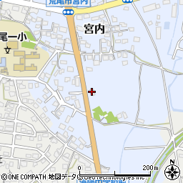 熊本県荒尾市宮内173周辺の地図