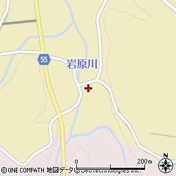 熊本県山鹿市鹿央町岩原1176周辺の地図