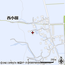 熊本県阿蘇市西小園425周辺の地図