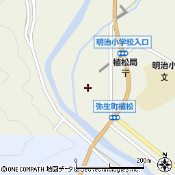 大分県佐伯市弥生大字大坂本1047周辺の地図