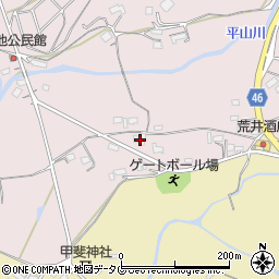 熊本県荒尾市平山2378周辺の地図
