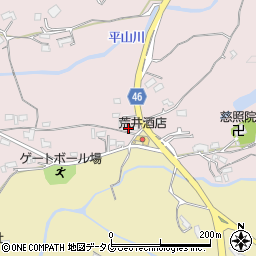熊本県荒尾市平山2387周辺の地図