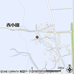 熊本県阿蘇市西小園468周辺の地図