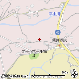 熊本県荒尾市平山2401周辺の地図