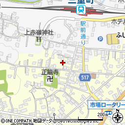 大分県豊後大野市三重町市場1711周辺の地図