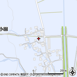 熊本県阿蘇市西小園427周辺の地図