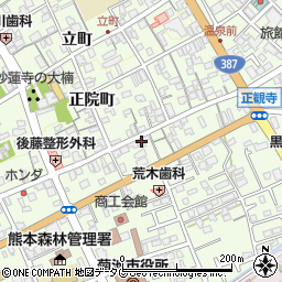熊本県菊池市西正観寺1019周辺の地図