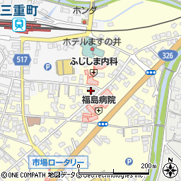 大分県豊後大野市三重町市場237周辺の地図