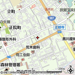 熊本県菊池市西正観寺1027周辺の地図