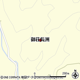 愛媛県南宇和郡愛南町御荘長洲周辺の地図