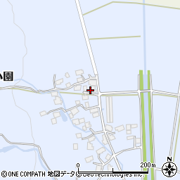 熊本県阿蘇市西小園428-7周辺の地図