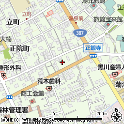 熊本県菊池市西正観寺1029周辺の地図