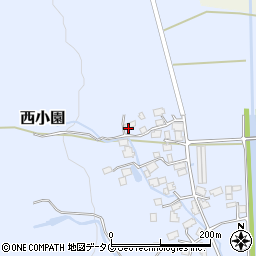 熊本県阿蘇市西小園435周辺の地図