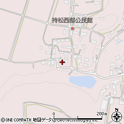 熊本県山鹿市鹿央町持松1166周辺の地図