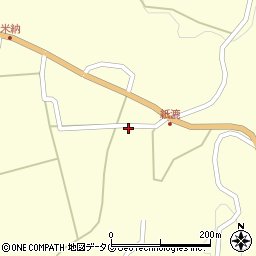 大分県竹田市米納1342-1周辺の地図