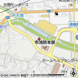 大分県豊後大野市三重町内田2828-3周辺の地図