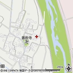 熊本県山鹿市鹿本町分田768周辺の地図
