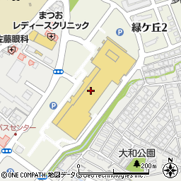 熊本銀行ゆめタウンシティモール ＡＴＭ周辺の地図