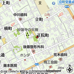 熊本県菊池市正院町935周辺の地図