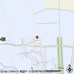 熊本県阿蘇市西小園225周辺の地図