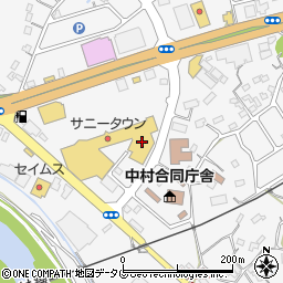 アシスト古津賀周辺の地図