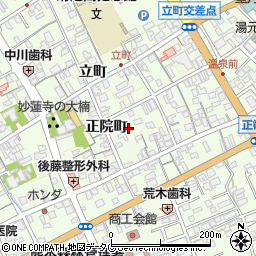 熊本県菊池市西正観寺1006周辺の地図