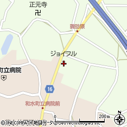 ジョイフル 熊本菊水店周辺の地図