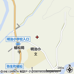 大分県佐伯市弥生大字大坂本942周辺の地図