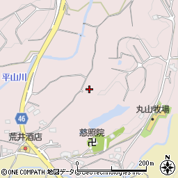 熊本県荒尾市平山2529周辺の地図