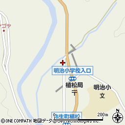 大分県佐伯市弥生大字大坂本1193周辺の地図