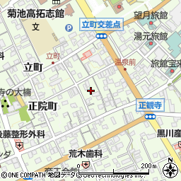 熊本県菊池市西正観寺987周辺の地図