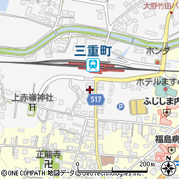 大島理容店周辺の地図