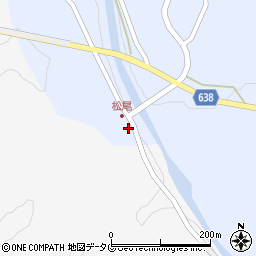 大分県竹田市下坂田171周辺の地図