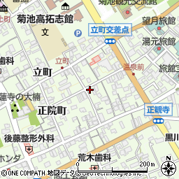 熊本県菊池市西正観寺955周辺の地図
