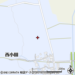 熊本県阿蘇市西小園587周辺の地図