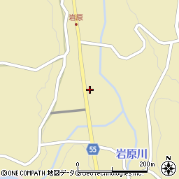 熊本県山鹿市鹿央町岩原1219-2周辺の地図
