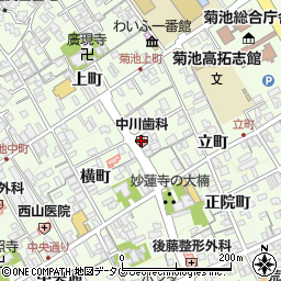 中川歯科周辺の地図