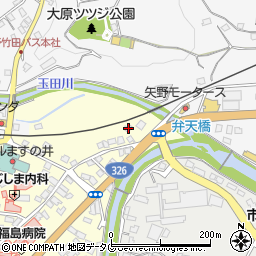 大分県豊後大野市三重町市場22周辺の地図