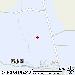 熊本県阿蘇市西小園615周辺の地図