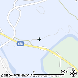 大分県竹田市下坂田348周辺の地図
